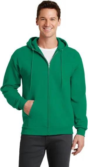 Port & Company Men's Classic Full Zip Hooded Sweatshirt