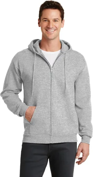 Port & Company Men's Classic Full Zip Hooded Sweatshirt