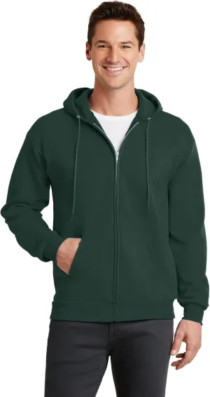 Port & Company Men's Classic Full Zip Hooded Sweatshirt