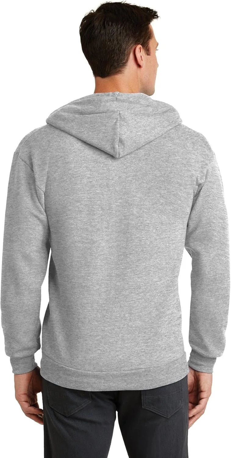 Port & Company Men's Classic Full Zip Hooded Sweatshirt