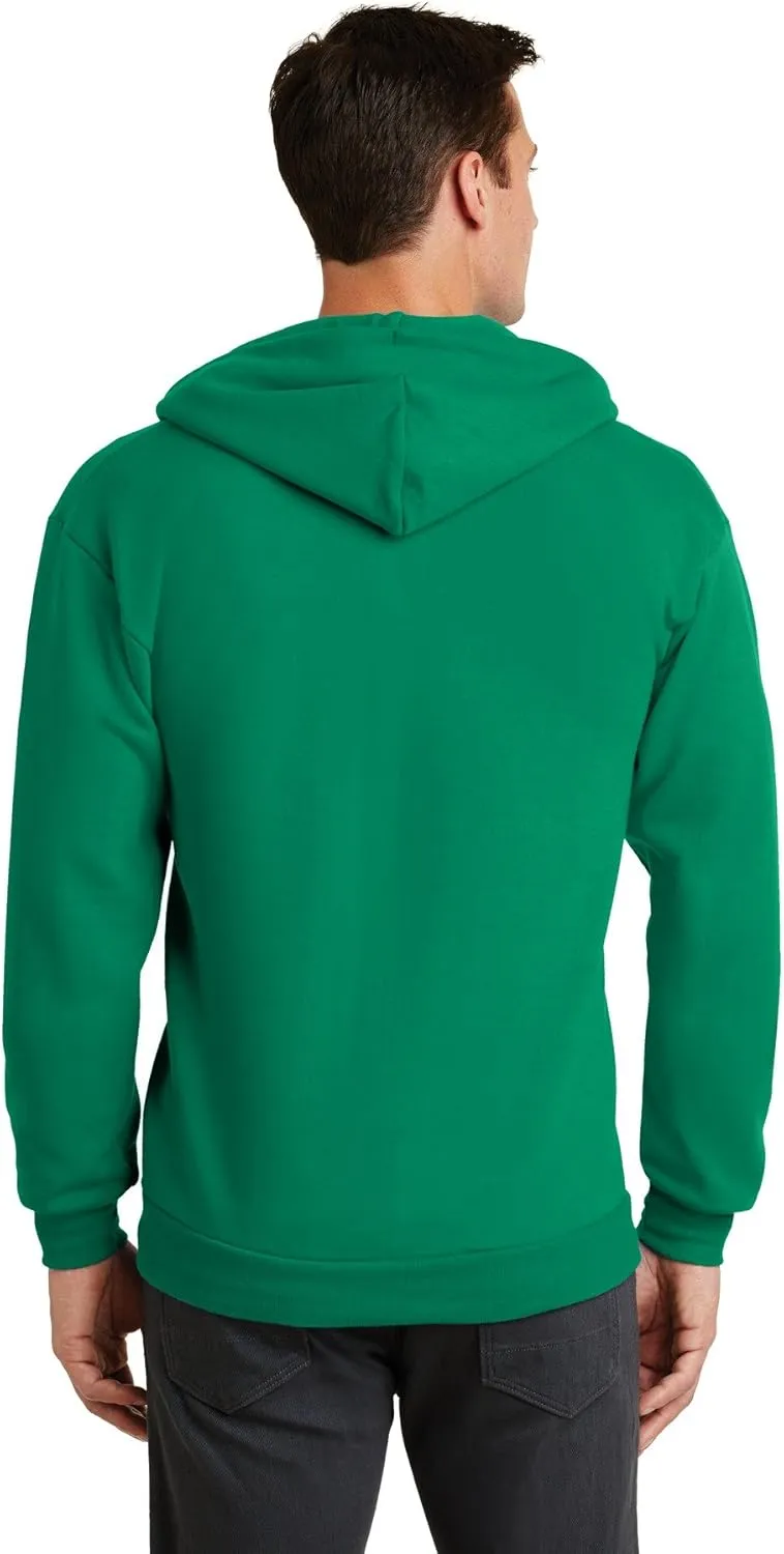 Port & Company Men's Classic Full Zip Hooded Sweatshirt