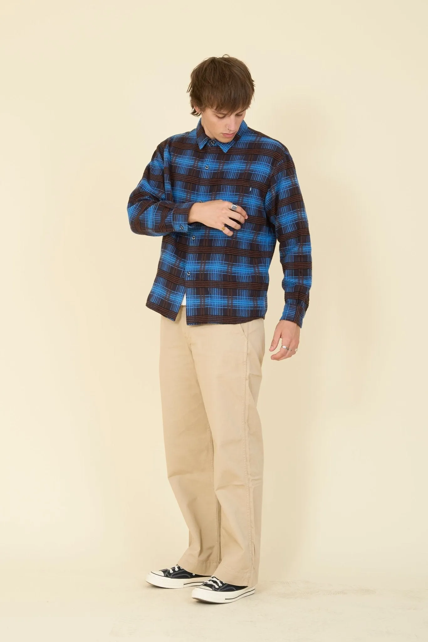 Rats C/R Flannel Check Shirt