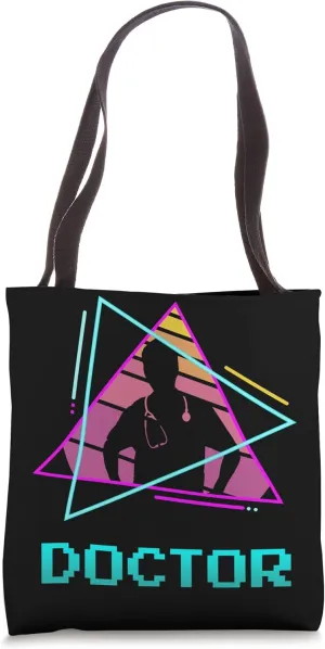 Retro Vintage Classic Doctor Medical Tote Bag