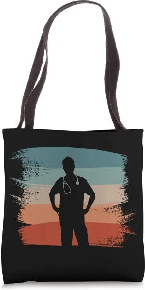 Retro Vintage Classic Doctor Medical Tote Bag