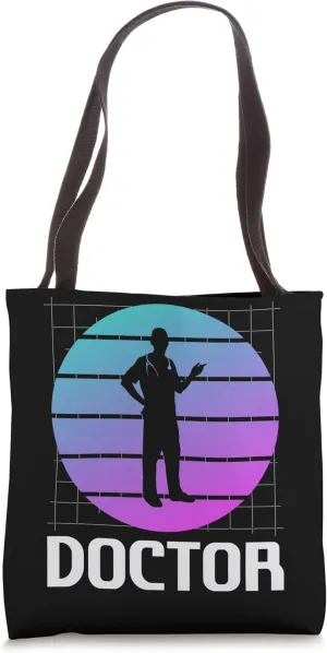 Retro Vintage Classic Doctor Medical Tote Bag