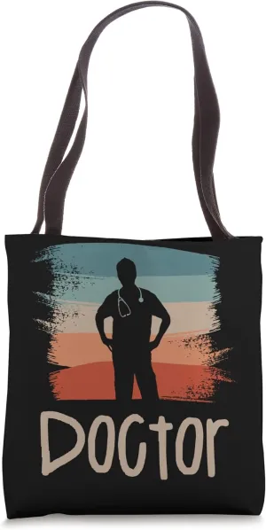 Retro Vintage Classic Doctor Medical Tote Bag