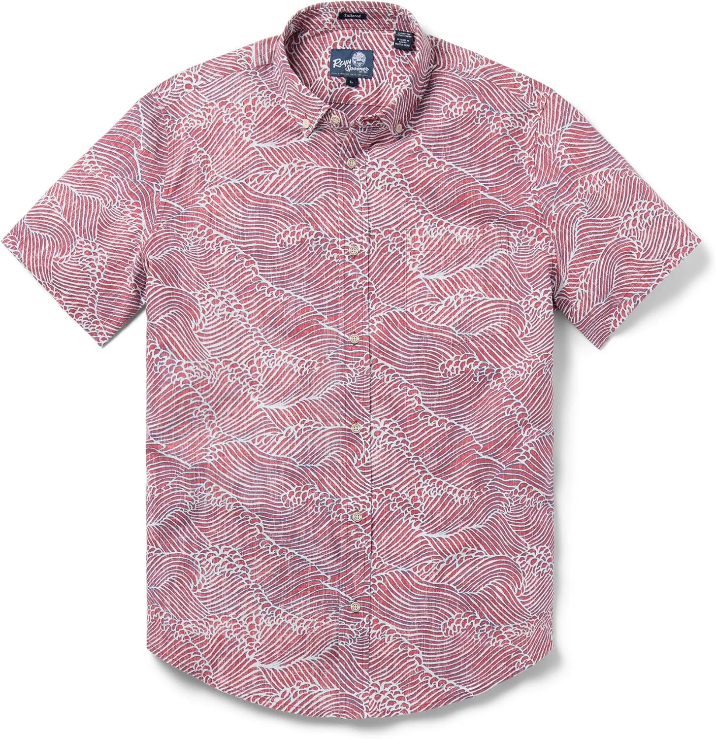 Reyn Spooner Oceanic Hawaiian Aloha Shirt - Tailored Button Front