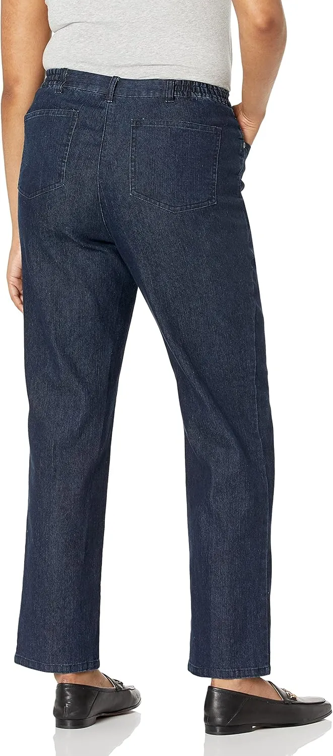 Ruby Rd. Women's Classic Flat Front Denim Jean
