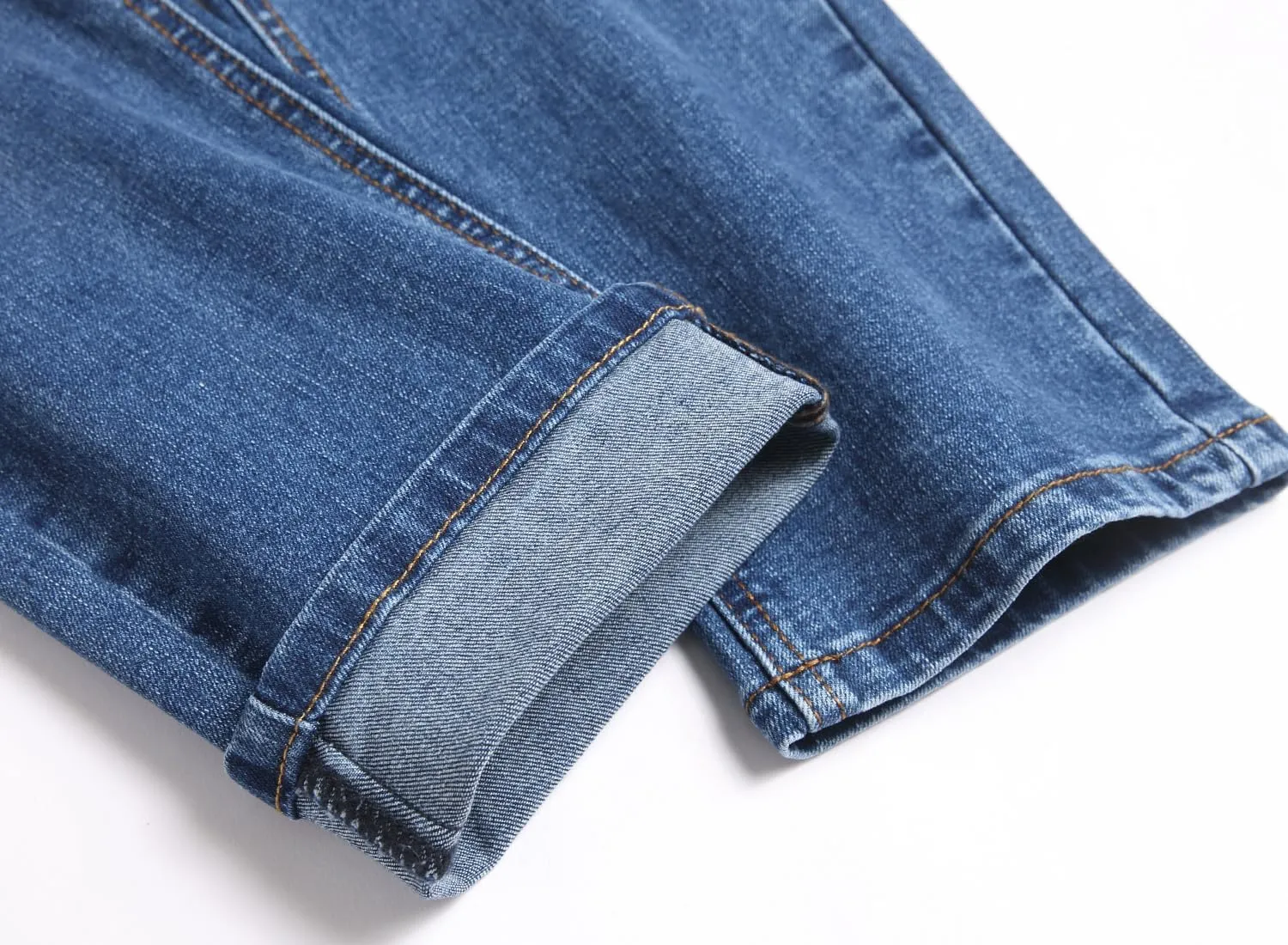RXXKKK Men's Classic Zipper Biker Regular Fit Flex Jean