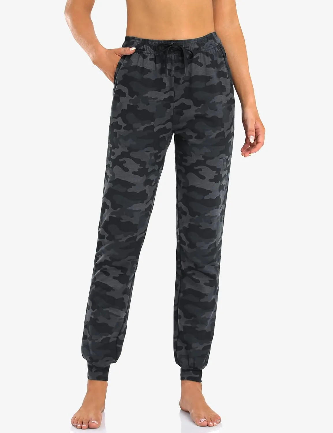 Safort Women Joggers Pants 30"/32"/34"/36" Tall Inseam Athletic Tapered Sweatpants Workout Lounge with Pockets