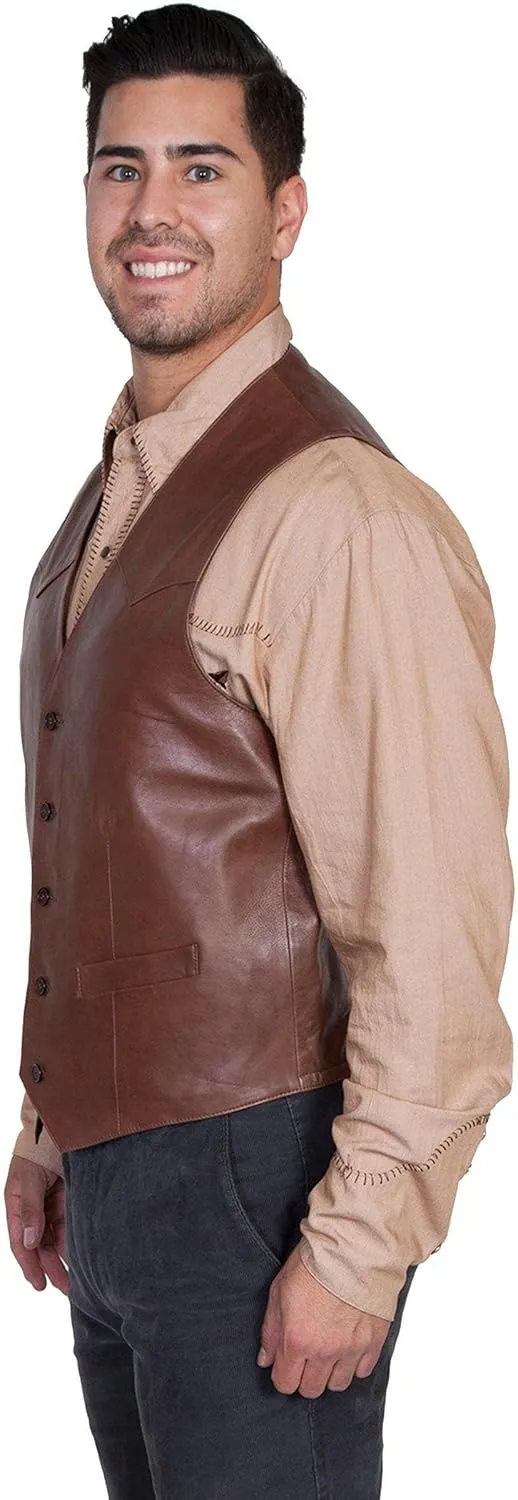 Scully Men's Lamb Leather Vest - 503-189