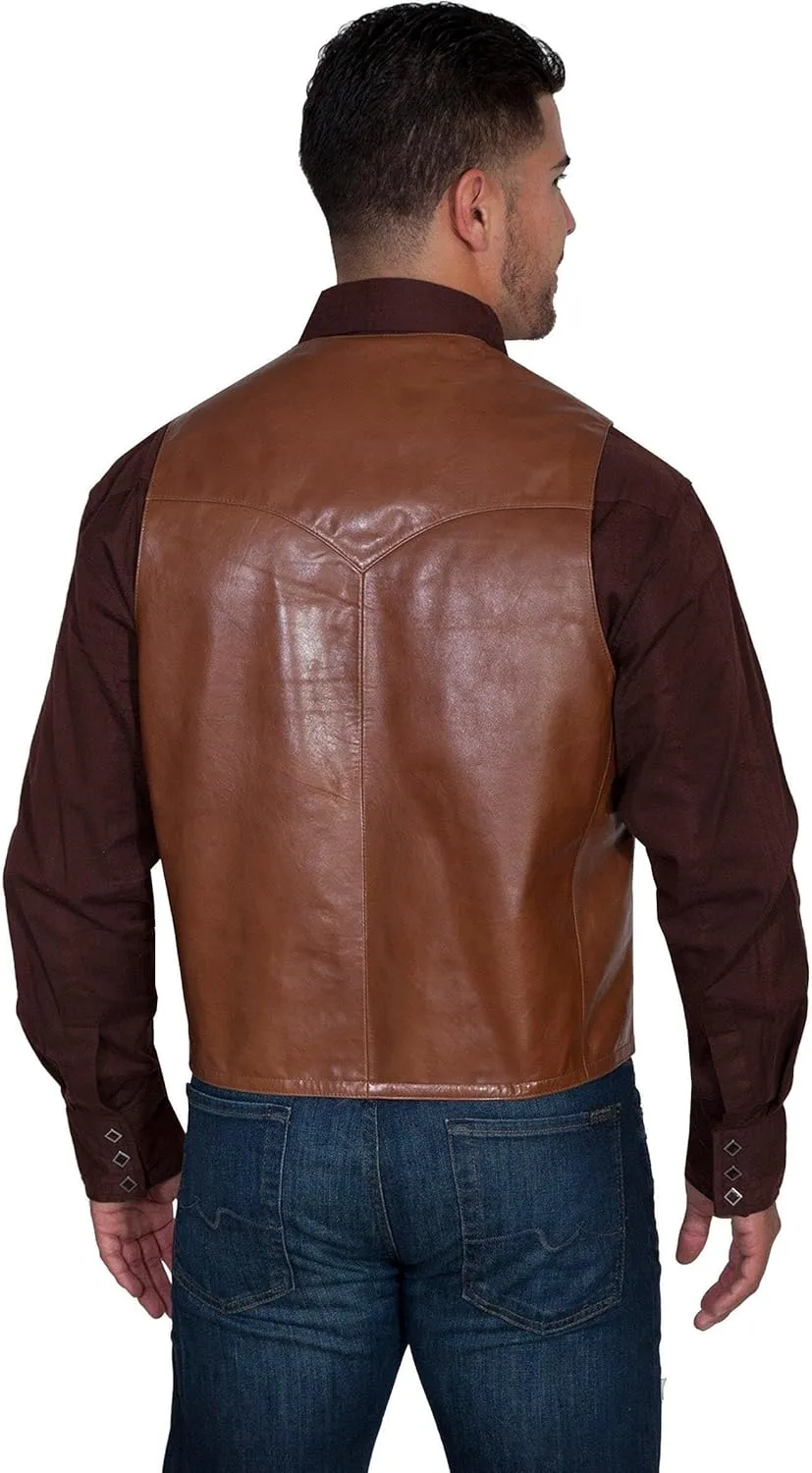 Scully Men's Lamb Leather Vest - 503-189