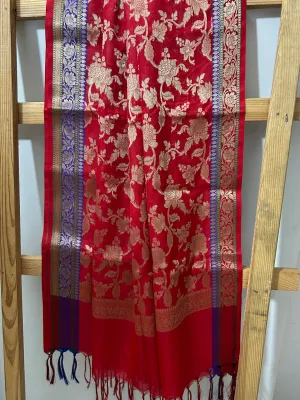 Semi Silk Banarasee Dupatta
