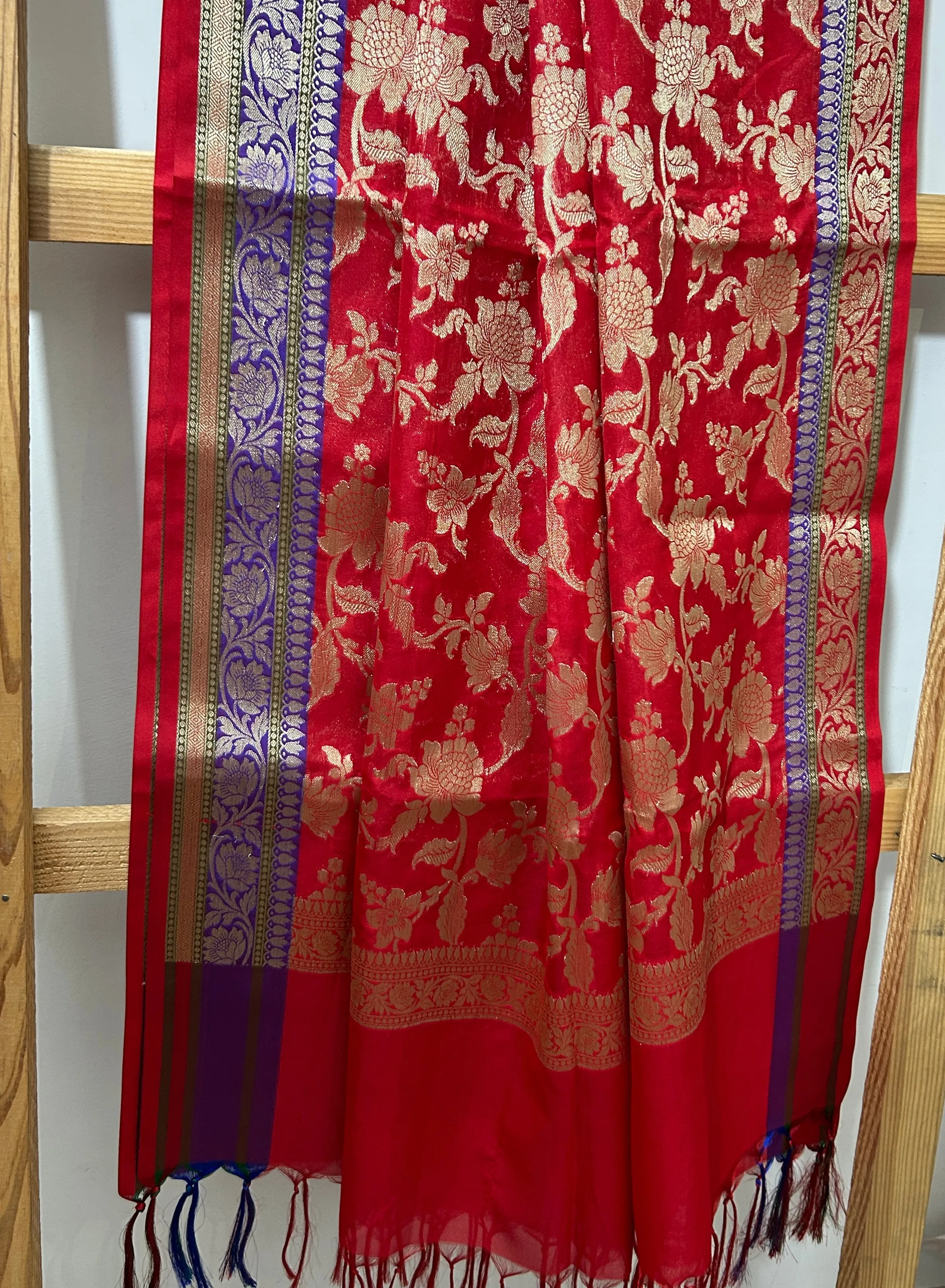 Semi Silk Banarasee Dupatta