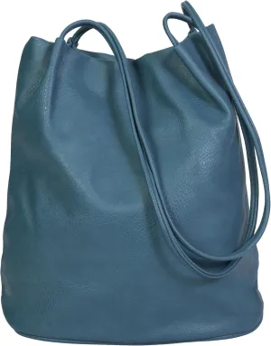 Soft Vegan Leather Hobo Bucket Shoulder Bag for Women  Medium Purse with Magnetic Opening  Delilah