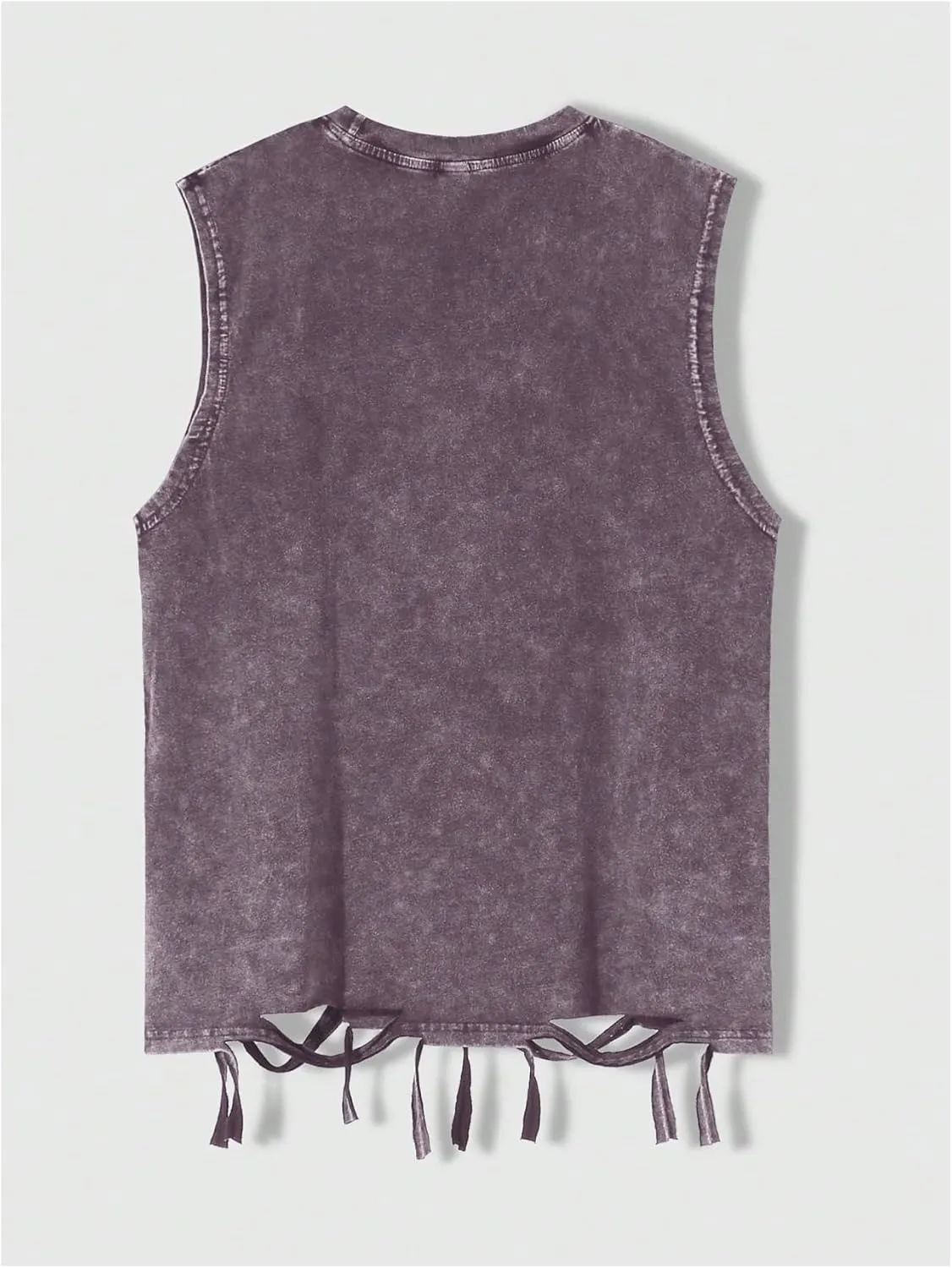 SOLY HUX Men's Summer Gothic Tank Top Graphic Print Distressed Sleeveless Shirts Vintage Hip-hop Vest