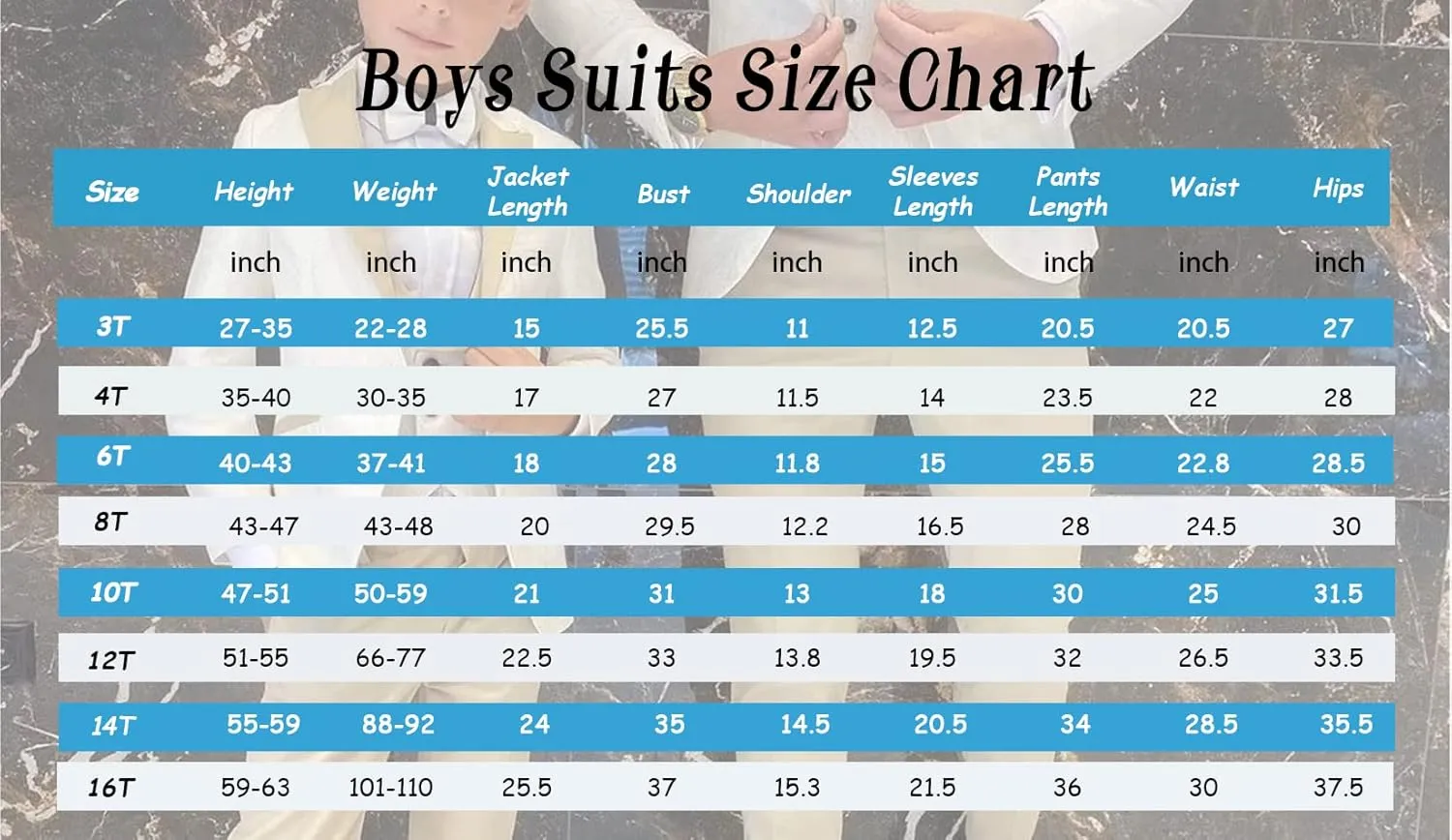 Summer Linen Boys' Suits Prom Dress Suits for Teen Boys Slim Fit Blazer Fashion Toddler Tuxedo Party (Blazer Pants)