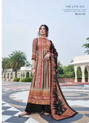 Tanishk Fashion Presents Hezal Pure Pashmina Printed Fancy Designer Salwar Kameez