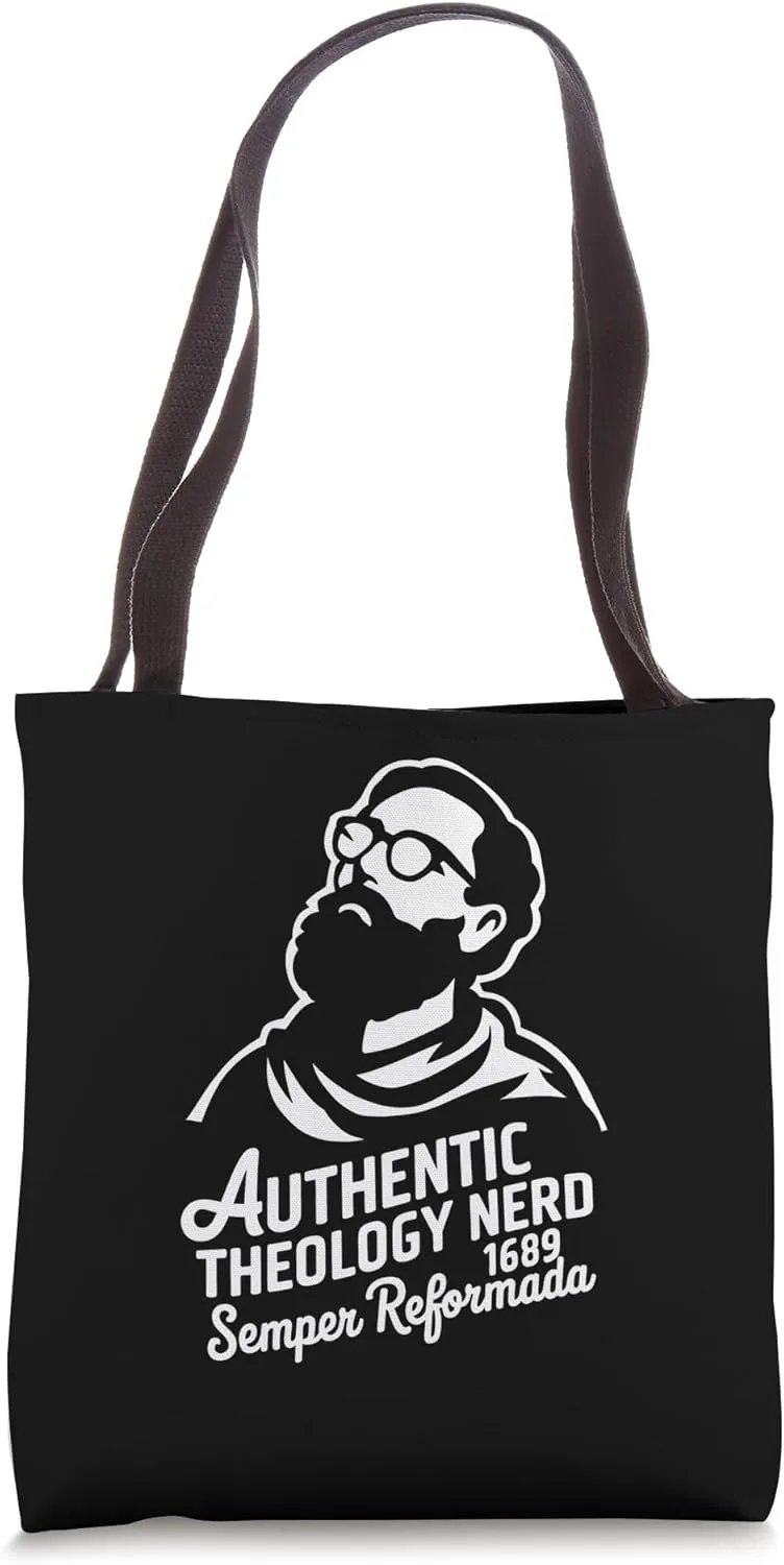 Theology Nerd 1689 Reformed Christian Seminary Tote Bag