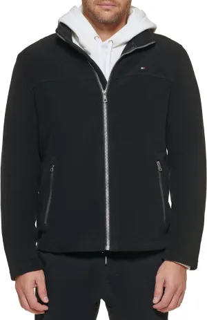 Tommy Hilfiger Men's Classic Zip Front Polar Fleece Jacket