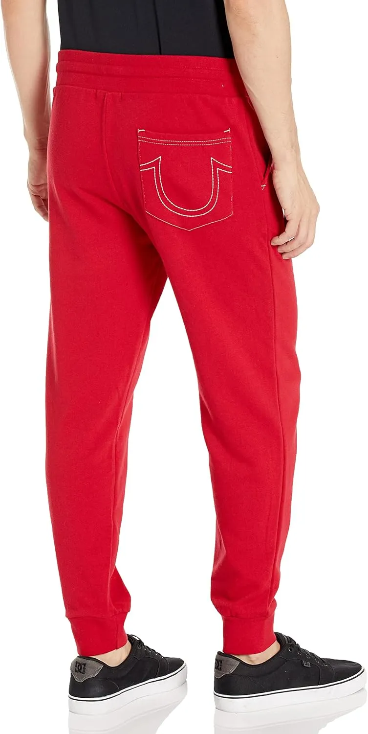 True Religion Men's Classic Logo Jogger Sweatpant