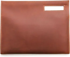Vintage Office Briefcase for Men, Genuine Leather Handbag, Real Cowhide Shoulder Bag (Black)