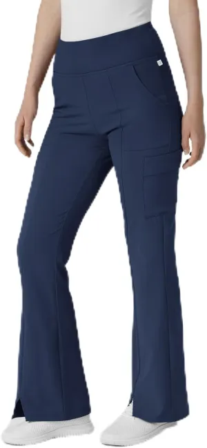 Wink Women's Cargo Flare Scrub Pant