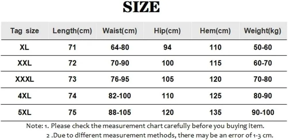 Women Large Size Elastic Waist Denim Skirt Mid-Length High Waisted Contrasting Color Fashionable Split Cowboy Skirt