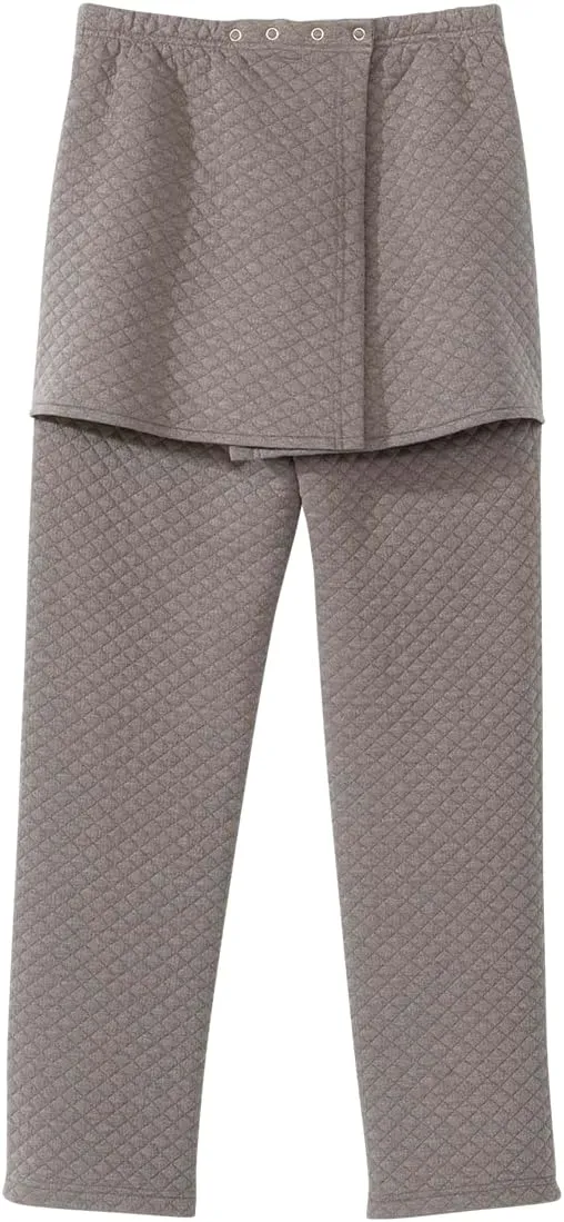 Womens Assisted Dressing Adaptive Open-Back Tracksuit Pants