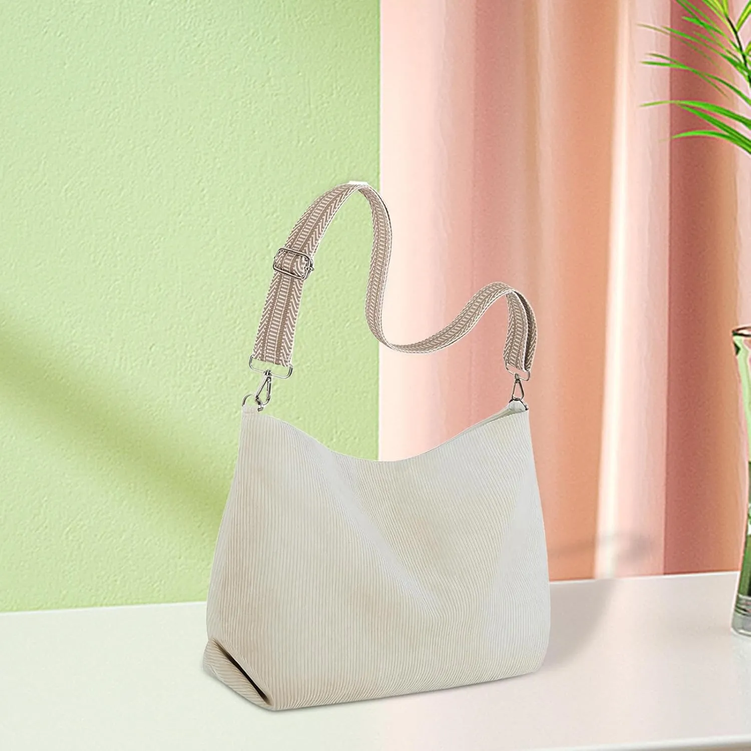 Womens Shoulder Bag Casual Satchel Hobo Bag for Outdoor Shopping Travel Work