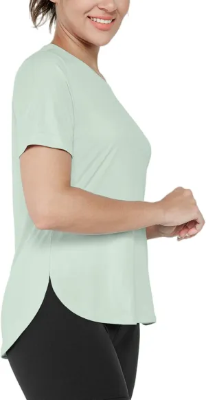 Women's Sun Protection Shirts UV SPF UPF 50  Short Sleeve Workout Tops Hiking Running Quick Dry