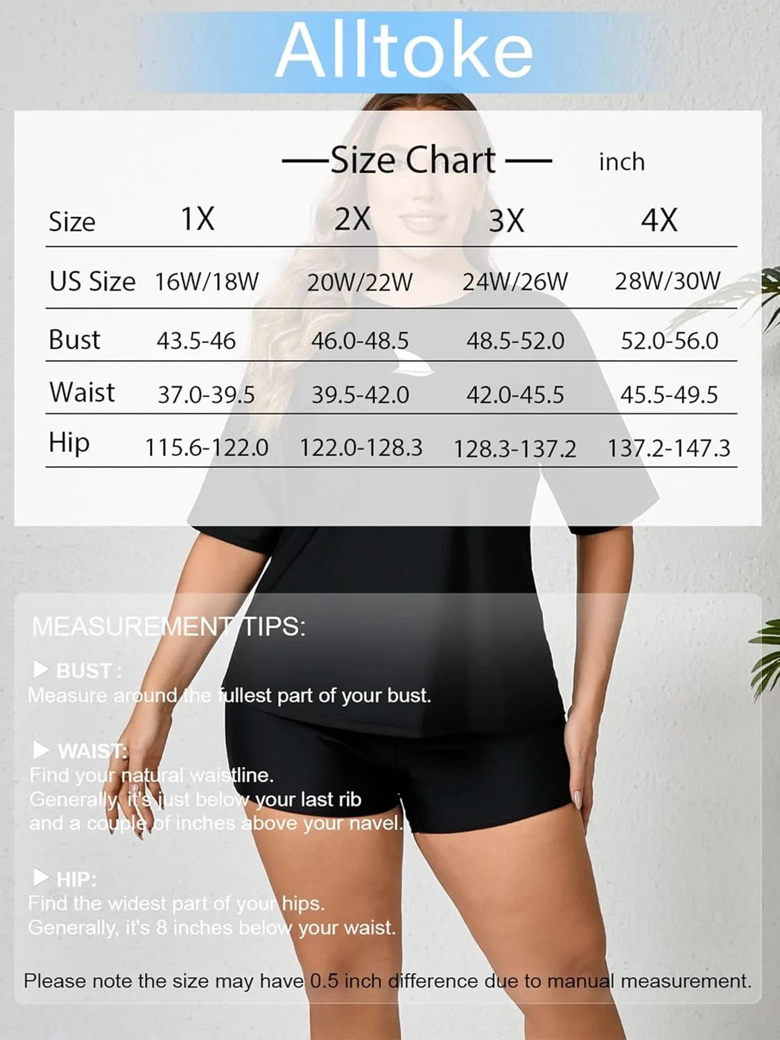 Womens Two Piece Plus Size Short Sleeve Rash Guard Sets Modest Swim Shirts Top and Shorts UPF50  Swimsuit