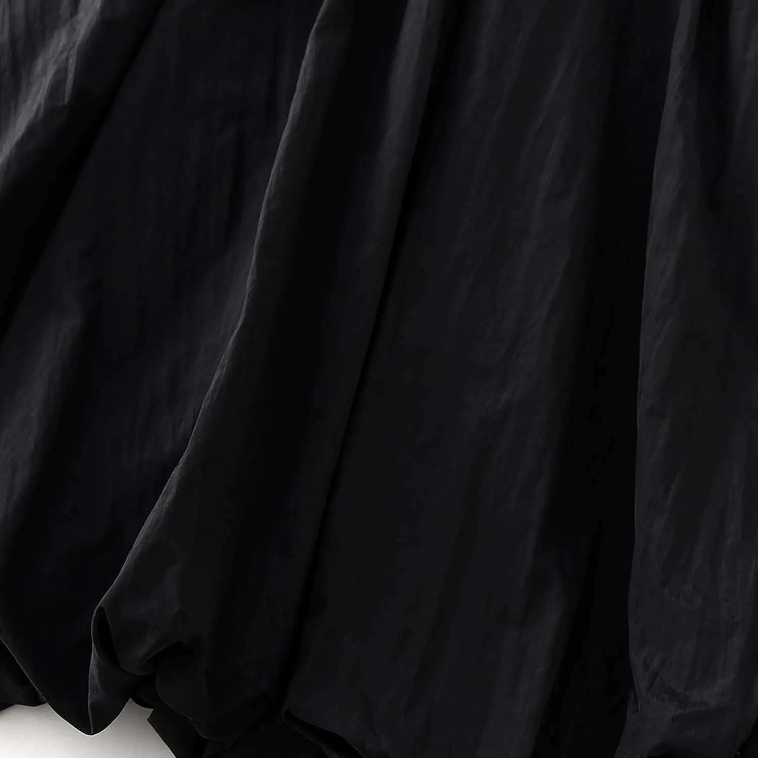 Women's Y2k Bubble Maxi Skirt Elastic Waist Puffy Hem Skirt Casual A Line Flowy Long Flower Bud Skirts