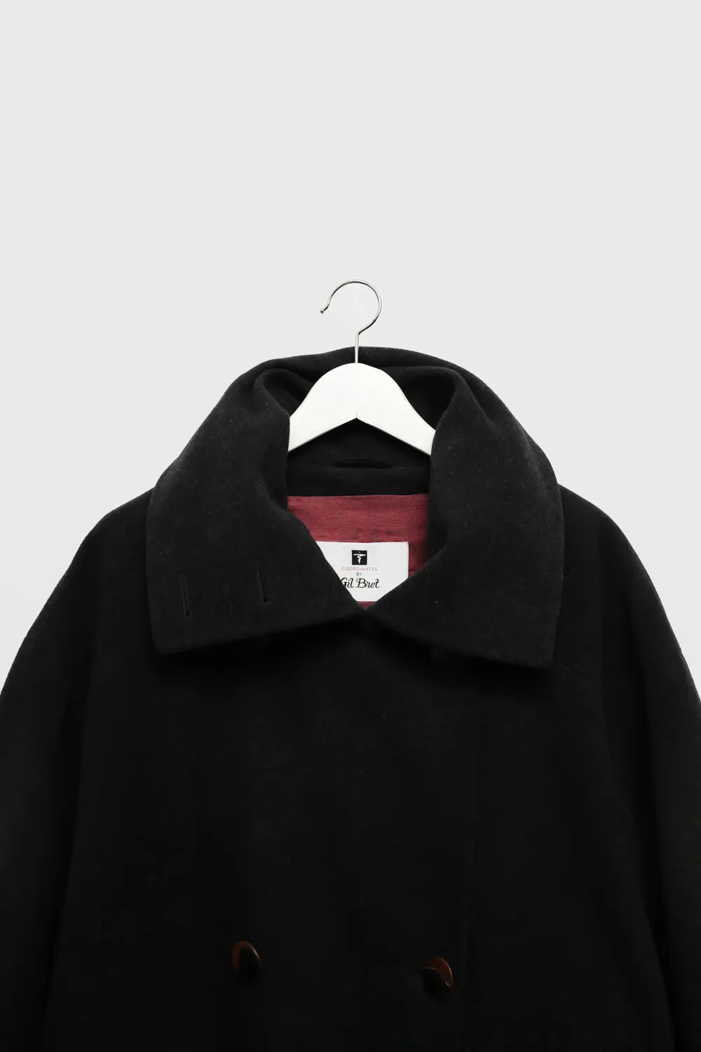 WOOL MAXI VINTAGE OVERSIZE COAT