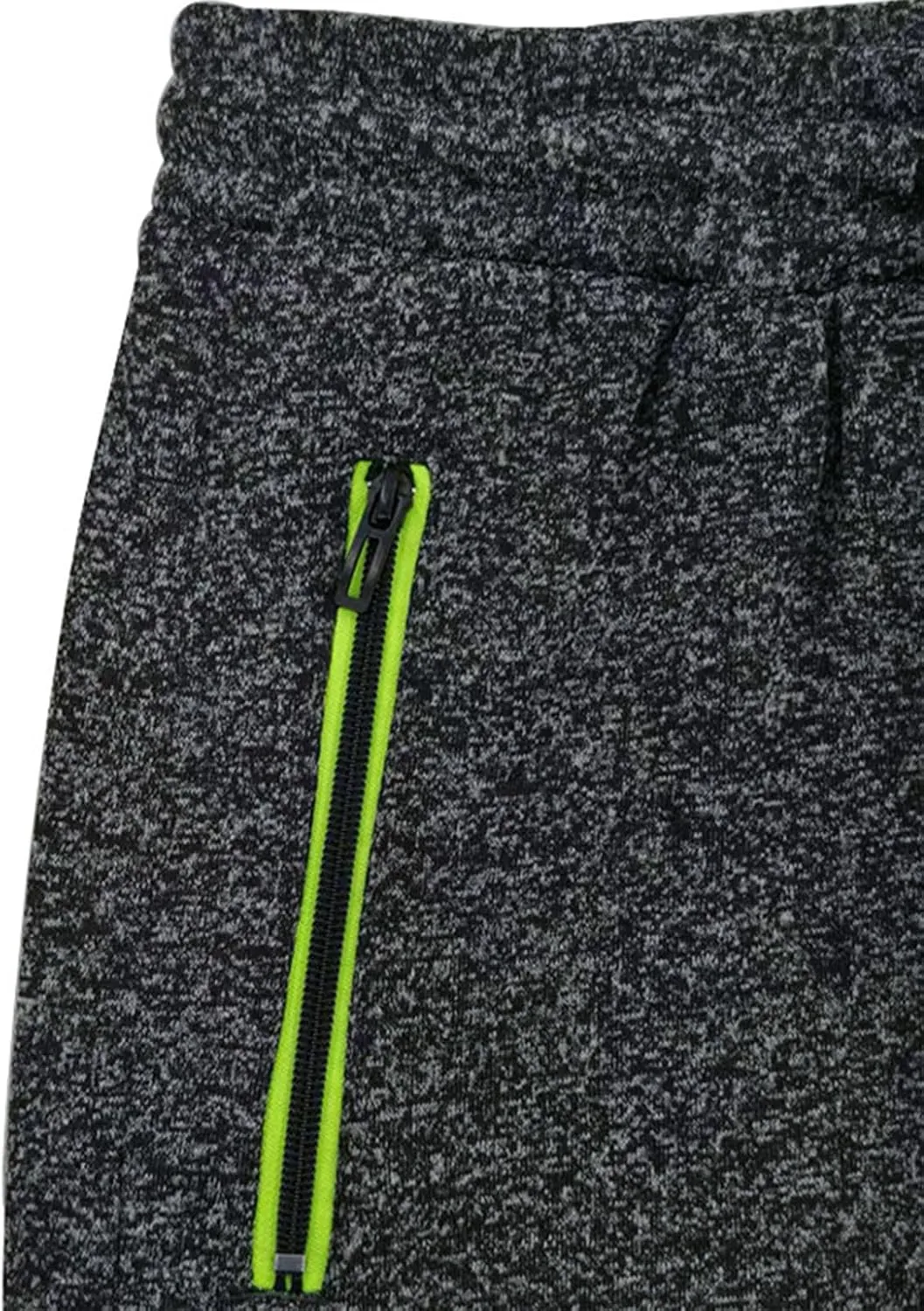 Xiaojmake Mens Marled Fleece Sweatpant Elastic Waist Drawstring Sweatpant Slim Fit Workout Training Gym Jogger Athletic Pant
