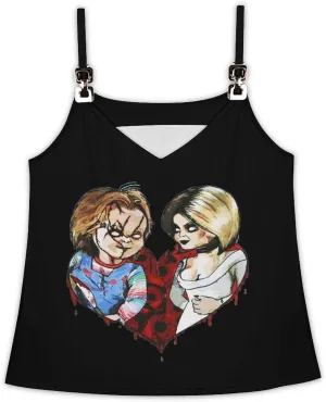 ZHANGXM Womens Tank Tops Chucky Casual Summer T-Shirts Beach Sleeveless Shirt Lightweight Casual Tee Shirt